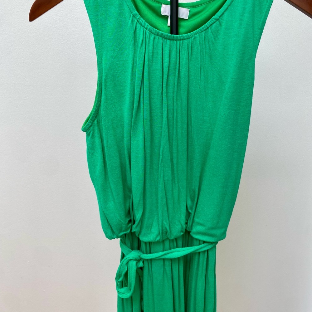 Kelly Green Sleeveless Dress